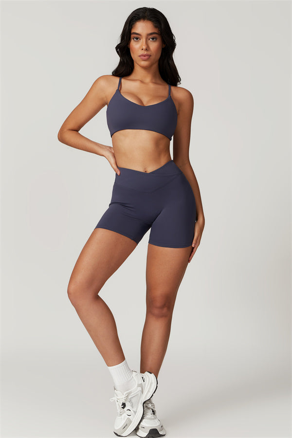 The Sophia Cross Waist Short