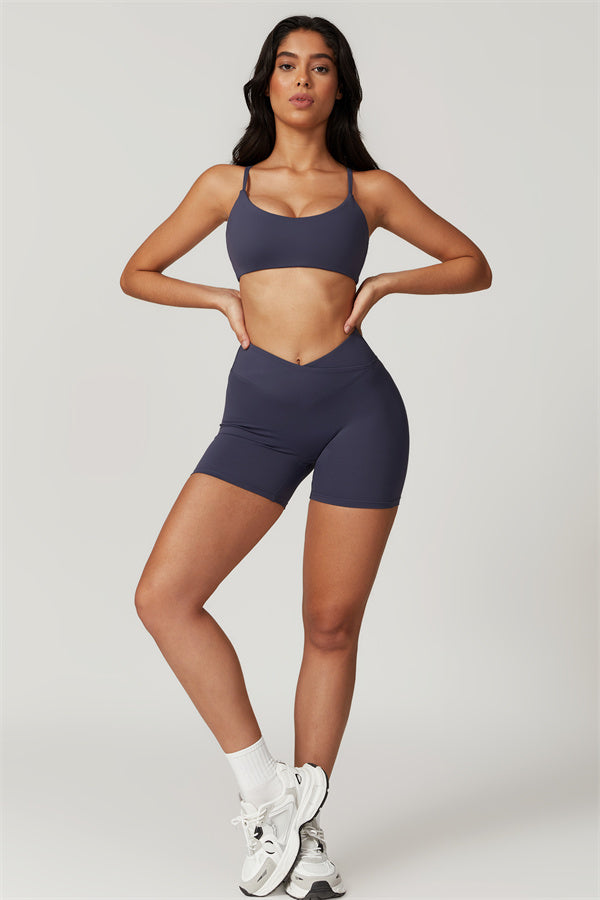 The Sophia Cross Waist Short