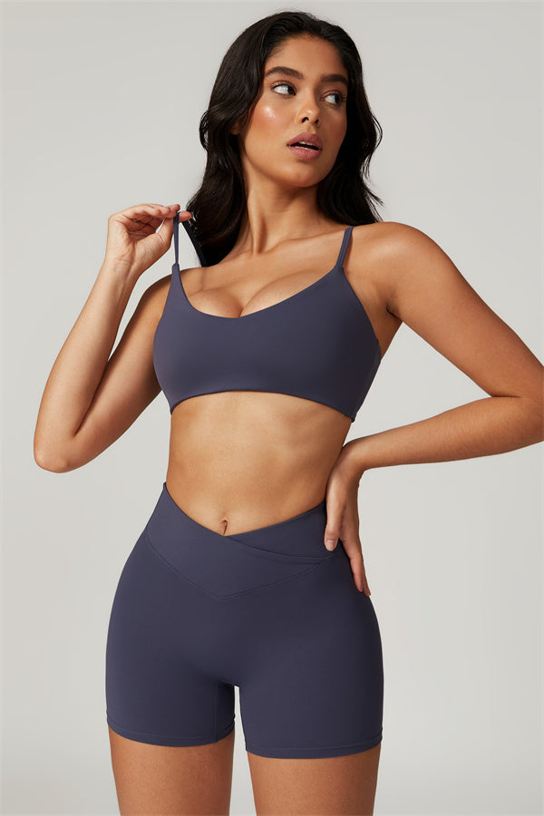 The Sophia Cross Waist Short