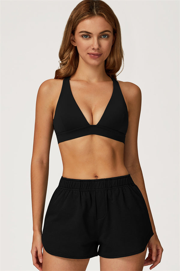 The Glacier Cross Bra
