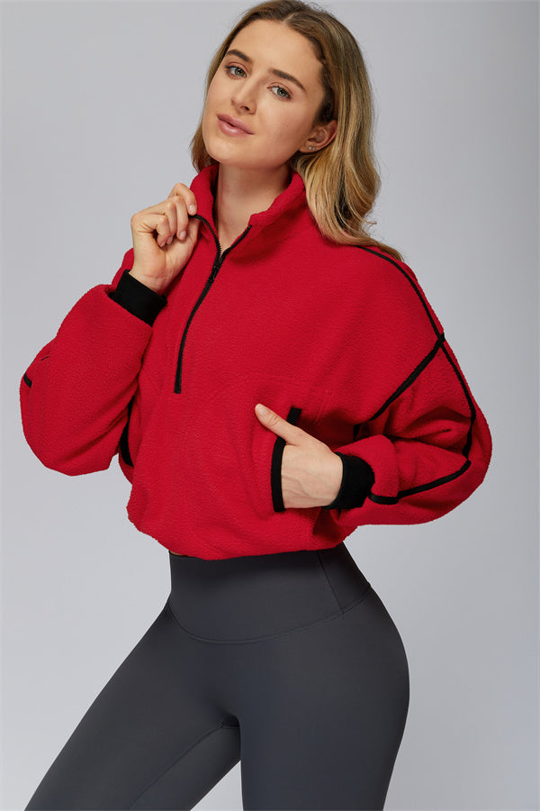 All-Day Fleece Zip Pullover