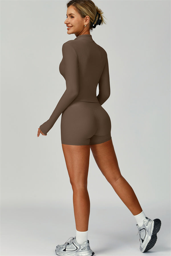 The Burst Ribbed Jacket