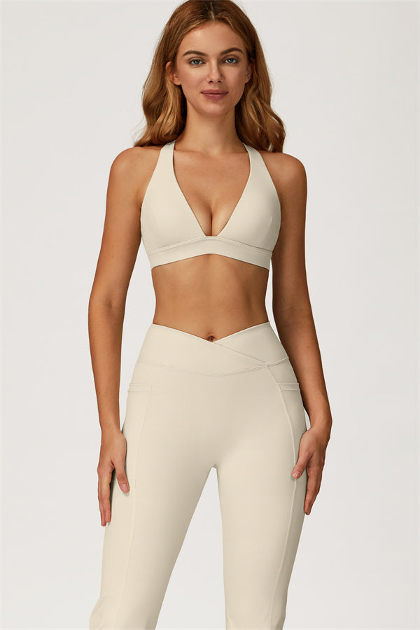 The Glacier Cross Bra