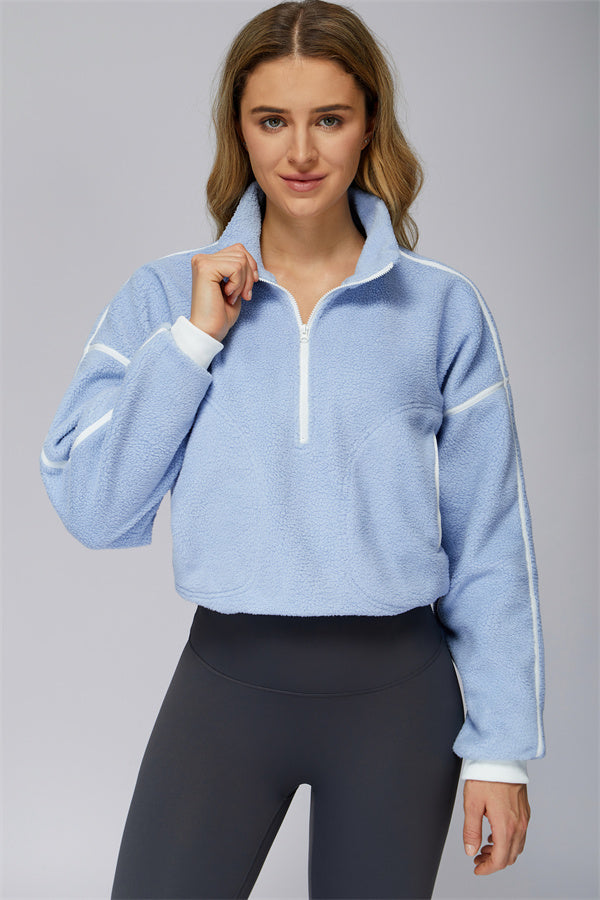 All-Day Fleece Zip Pullover