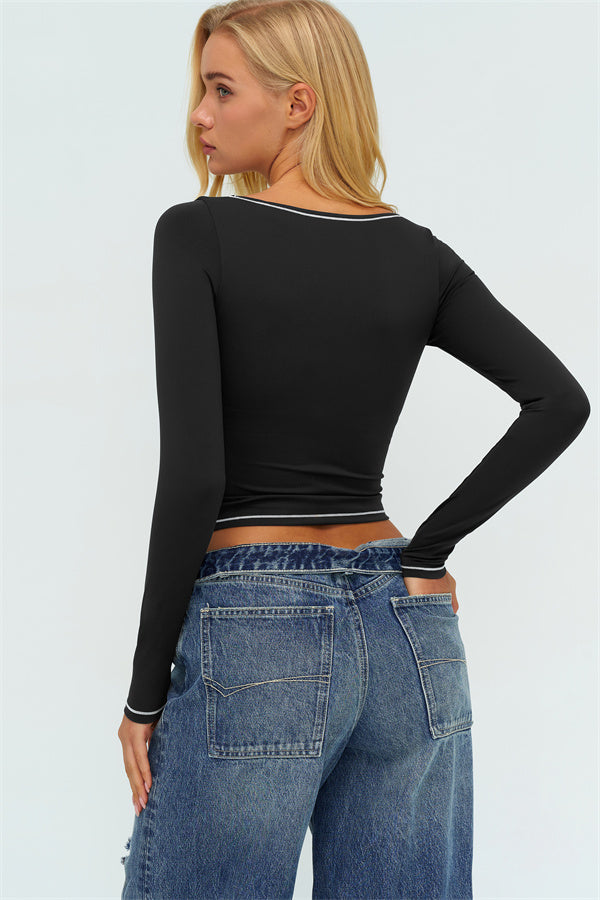 The Amara Long Sleeve Top