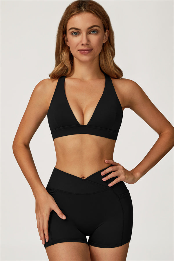 The Glacier Cross Bra