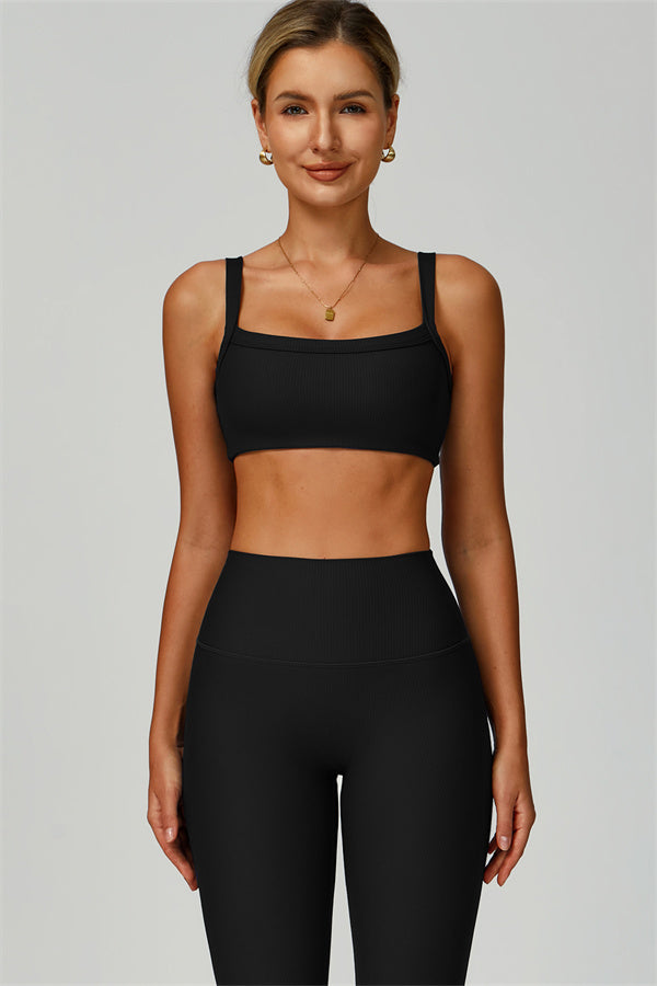 The Burst Ribbed Legging