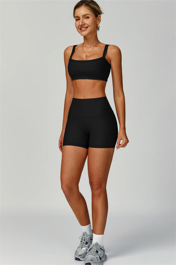 The Burst Ribbed Bra