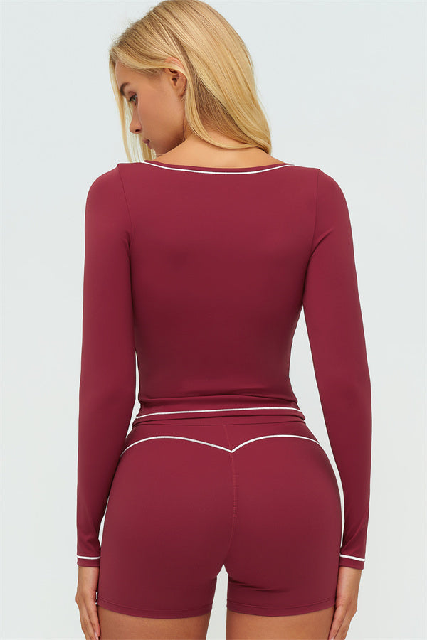 The Amara Long Sleeve Top