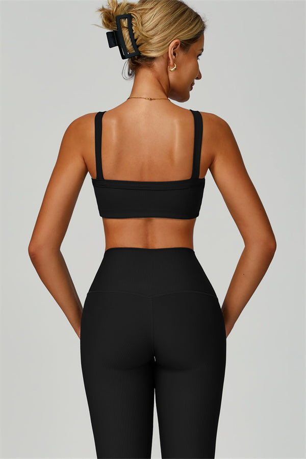 The Burst Ribbed Legging
