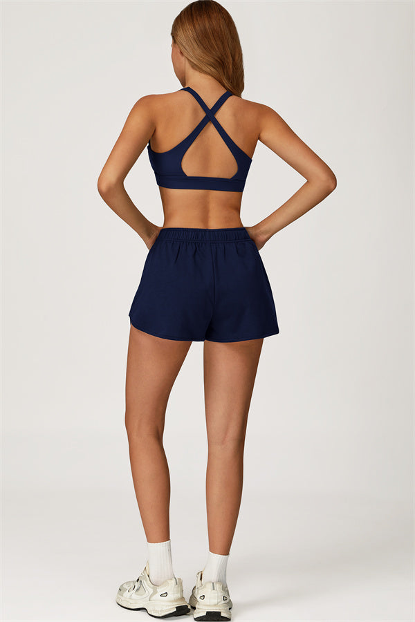 The Glacier Cross Bra