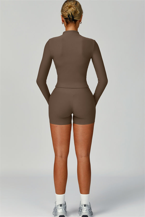 The Burst Ribbed Jacket