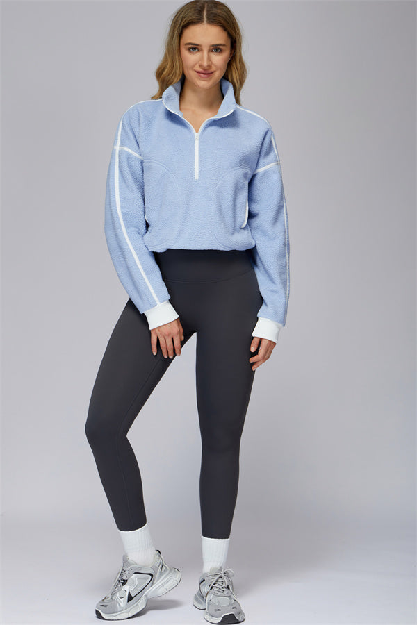All-Day Fleece Zip Pullover