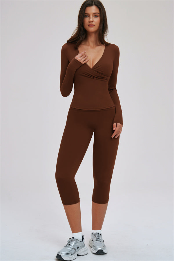 The Twirl Long Sleeve Wrap