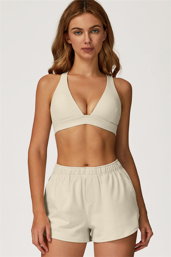 The Glacier Cross Bra