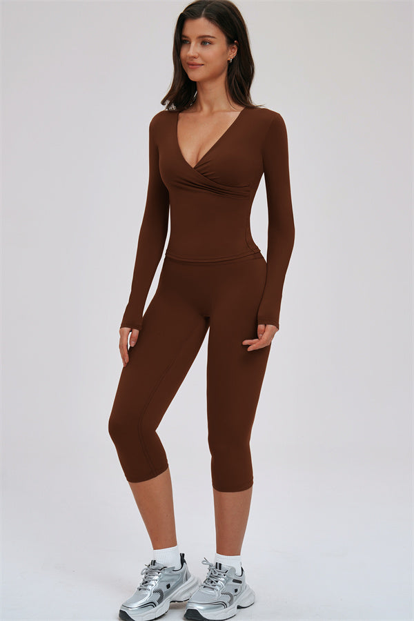 The Twirl Long Sleeve Wrap