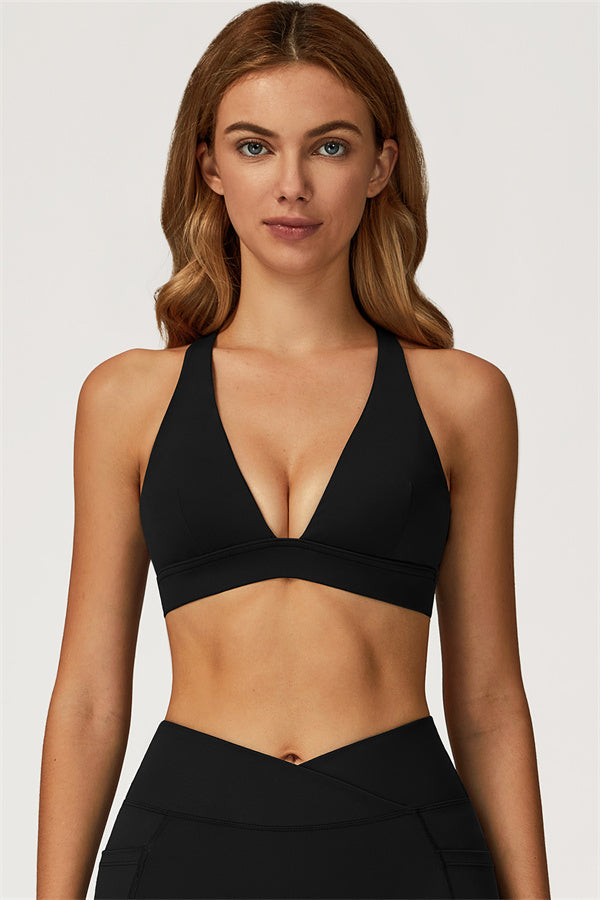 The Glacier Cross Bra
