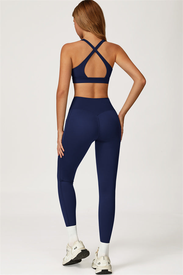 The Glacier Cross Bra