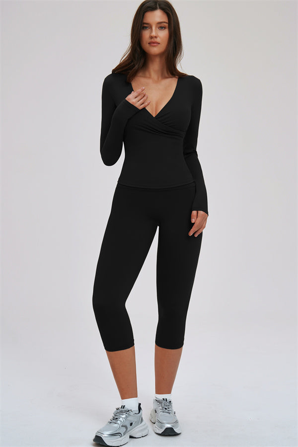 The Twirl Long Sleeve Wrap