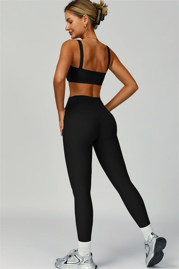 The Burst Ribbed Legging
