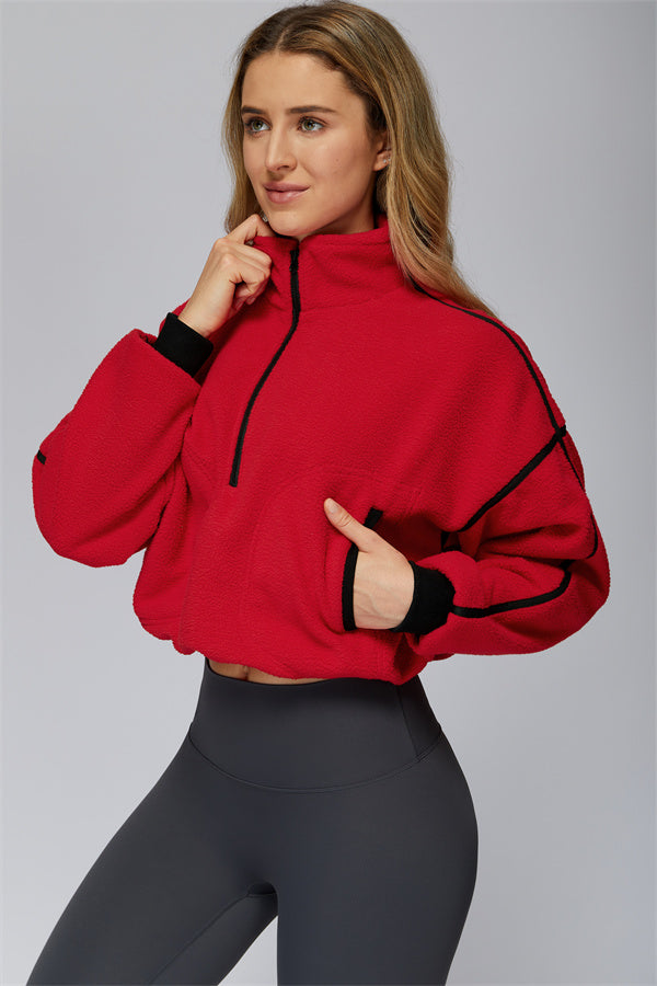 All-Day Fleece Zip Pullover