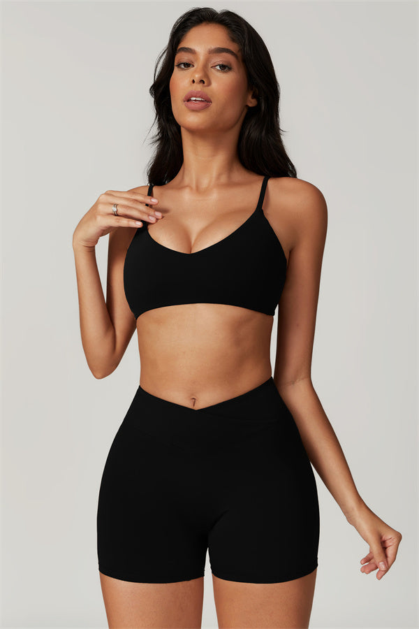 The Sophia Cross Waist Short