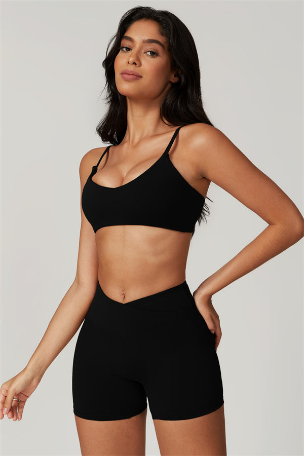 The Sophia Cross Waist Short