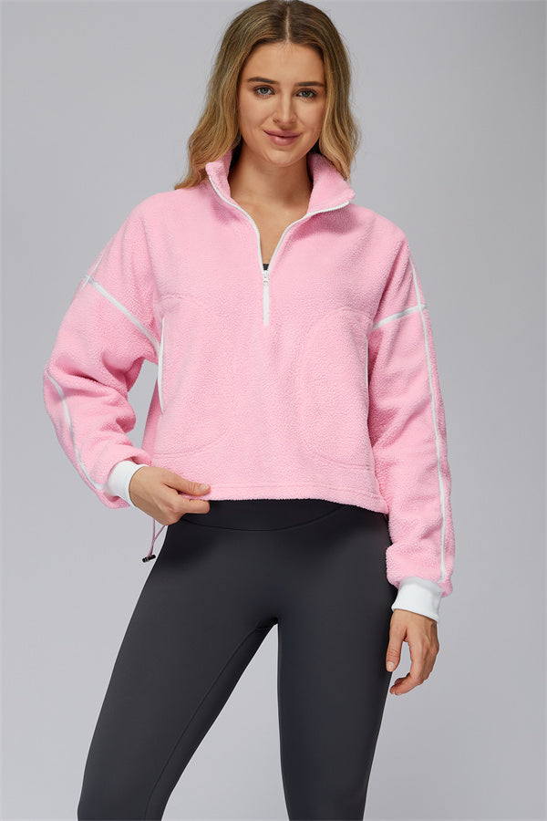 All-Day Fleece Zip Pullover