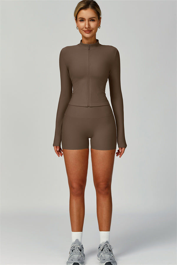 The Burst Ribbed Jacket