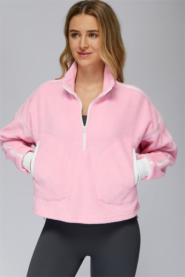 All-Day Fleece Zip Pullover