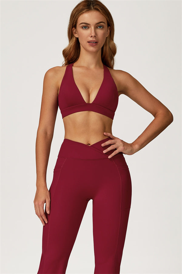 The Glacier Cross Bra