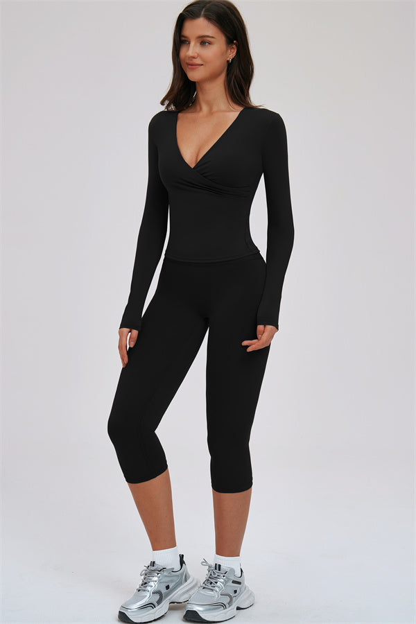 The Twirl Long Sleeve Wrap