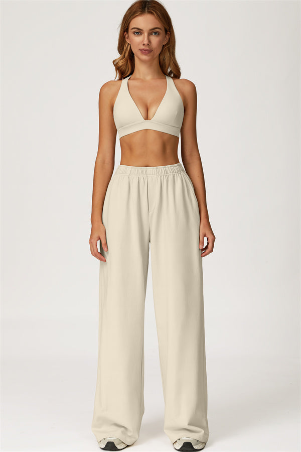 The Glacier Cross Bra