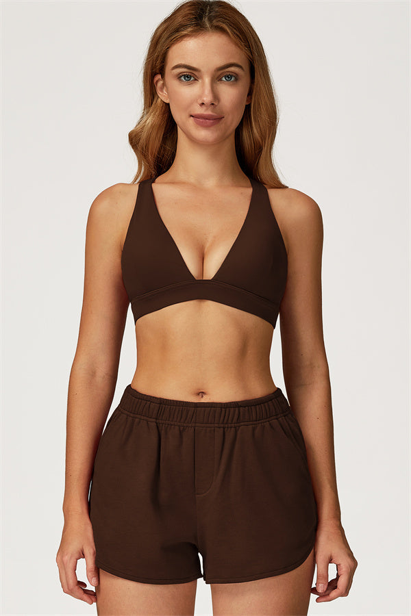 The Glacier Cross Bra