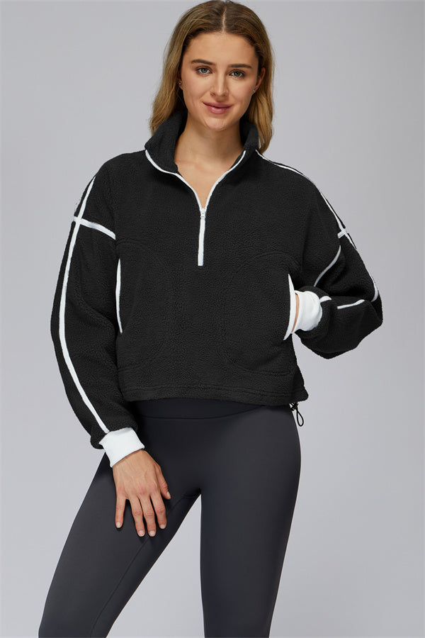 All-Day Fleece Zip Pullover