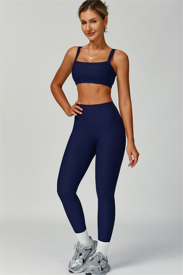 The Burst Ribbed Legging
