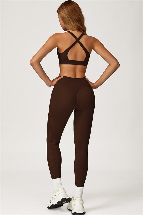 The Glacier Cross Bra