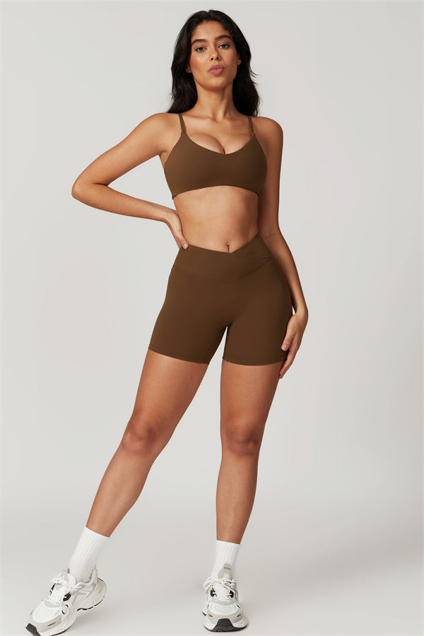 The Sophia Cross Waist Short