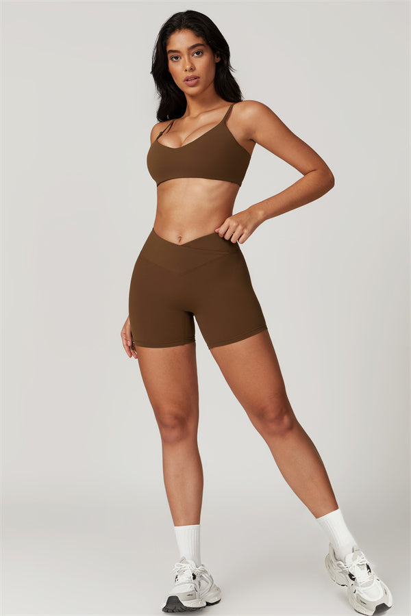 The Sophia Cross Waist Short