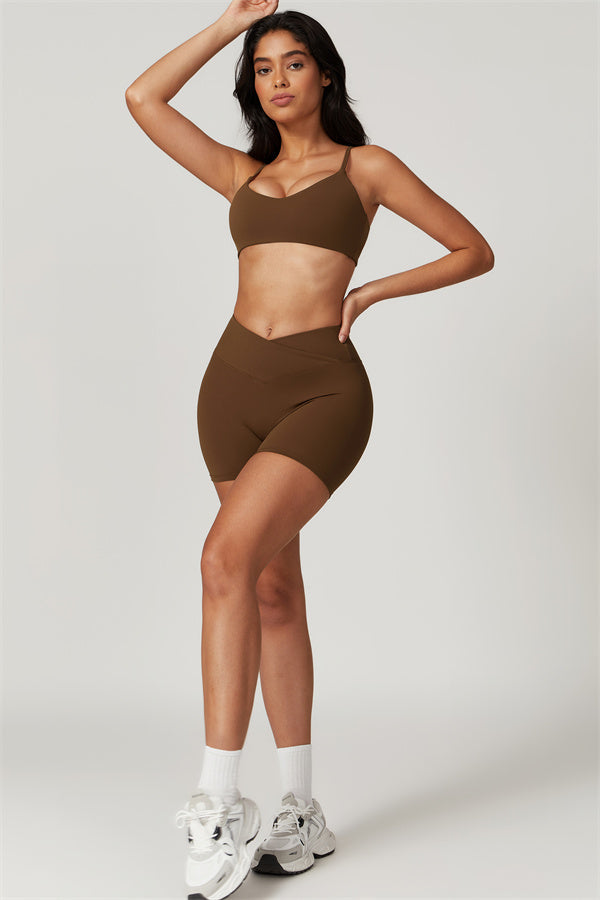The Sophia Cross Waist Short