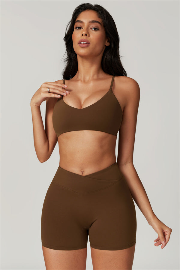 The Sophia Cross Waist Short