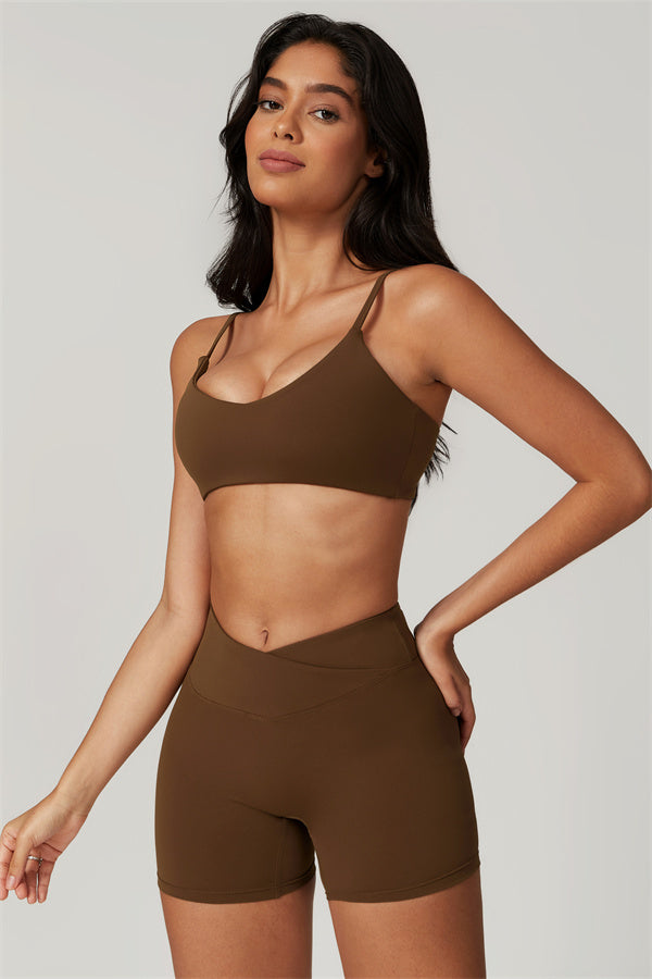 The Sophia Cross Waist Short