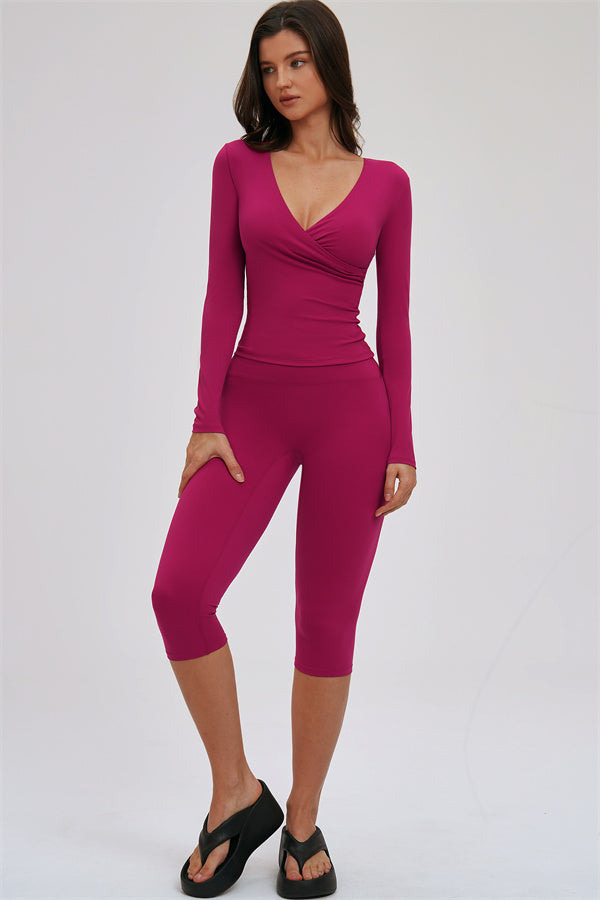 The Twirl Long Sleeve Wrap
