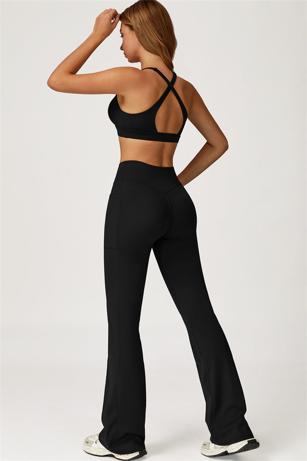 The Glacier Cross Bra