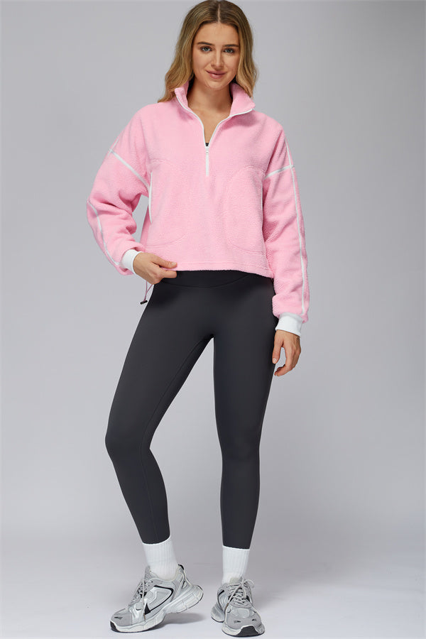 All-Day Fleece Zip Pullover