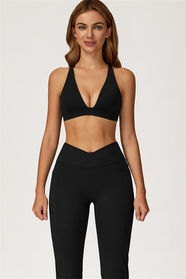 The Glacier Cross Bra