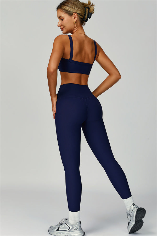 The Burst Ribbed Legging
