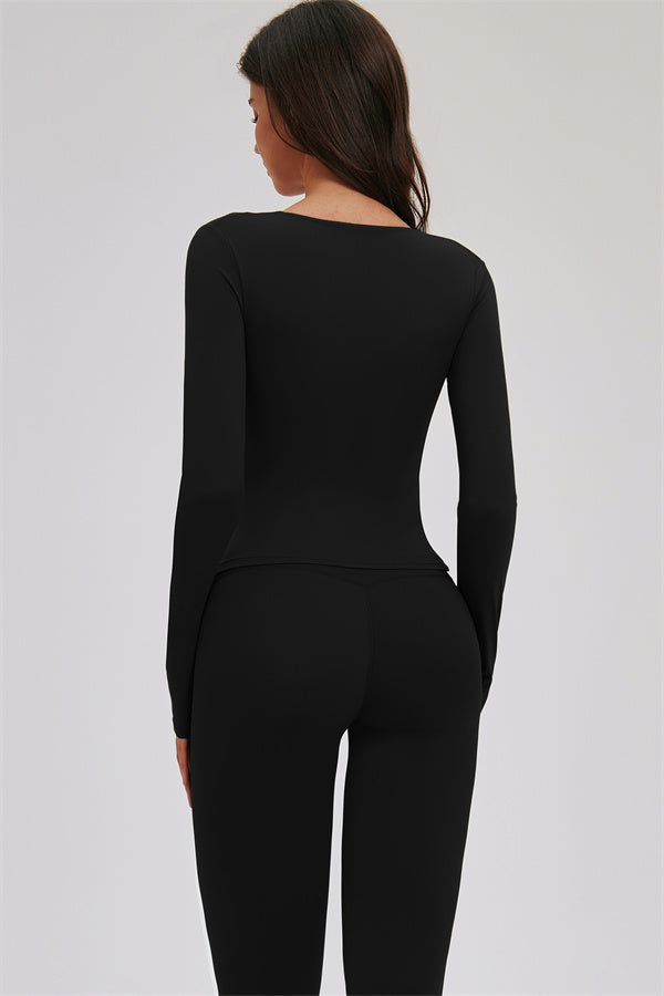 The Twirl Long Sleeve Wrap