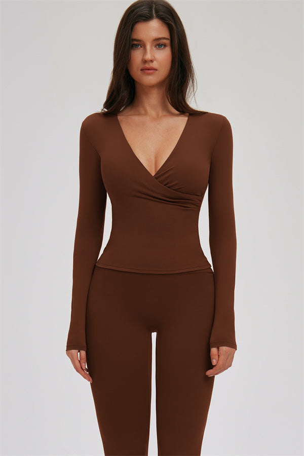 The Twirl Long Sleeve Wrap