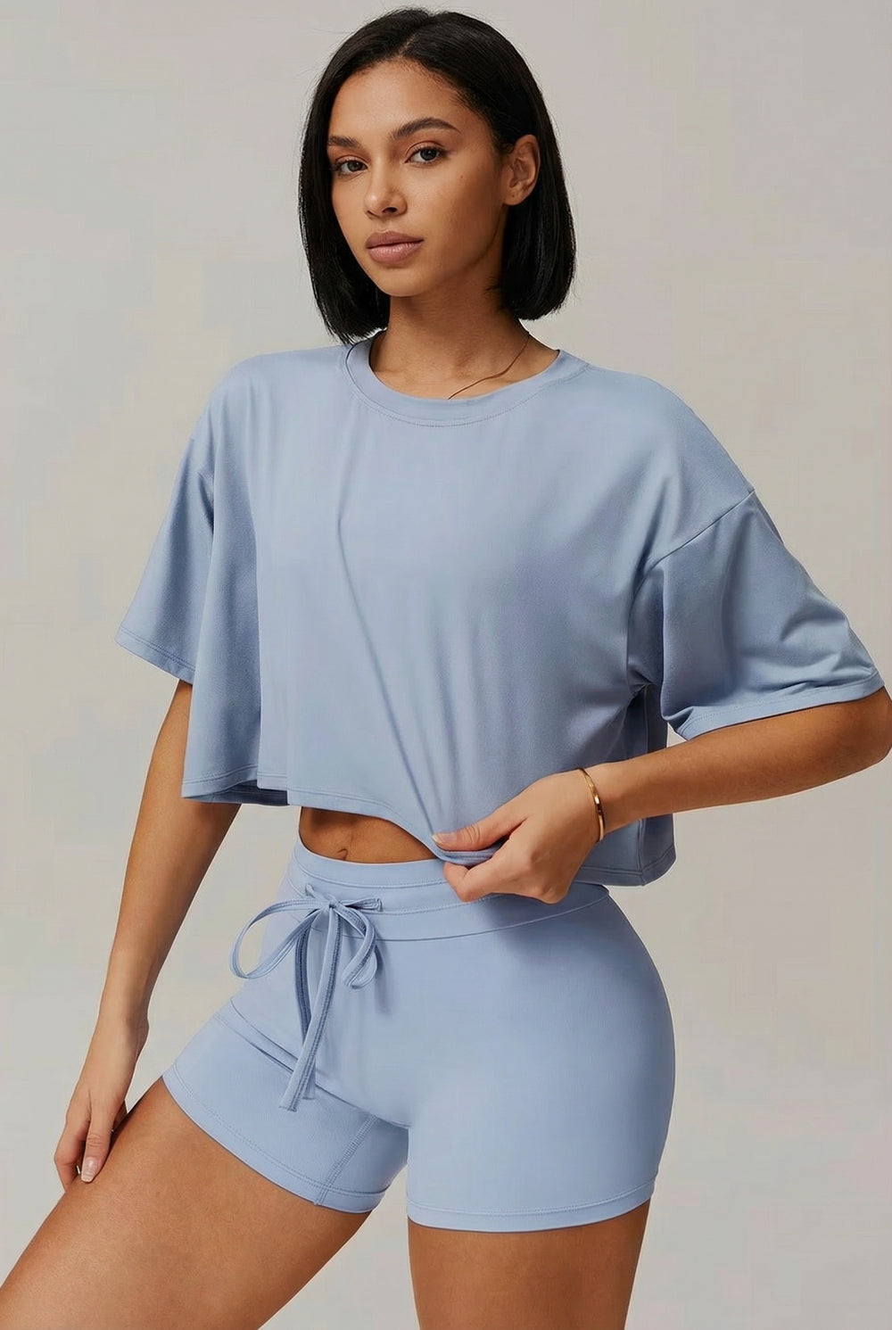 Soft Airflow Crop Tee